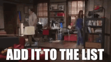 Add To List Whip GIF - Add To List Whip Himym GIFs