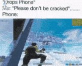 Phone Dont Be Cracked The Phone GIF - Phone Dont Be Cracked The Phone Drops Phone GIFs