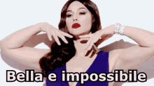 Bella E Impossibile Bellissima Figona Monica Bellucci In Posa GIF - Beautiful And Inaccessible Beautiful Woman Moncia Bellucci GIFs