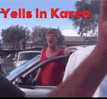 Karen Women GIF - Karen Women Screaming GIFs