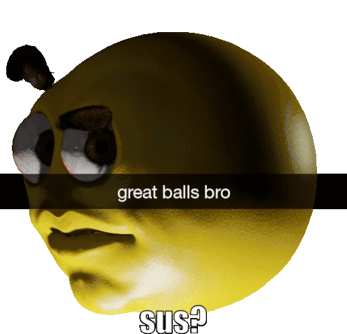 Great Balls Bro Sticker - Great Balls Bro Stickers