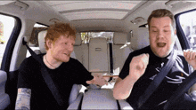 Ed Sheeran James Corden GIF - Ed Sheeran James Corden Joshwak GIFs