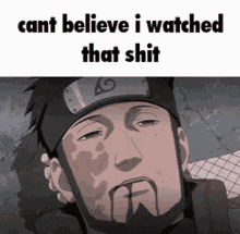 Asuma Sarutobi Naruto GIF - Asuma Sarutobi Naruto Cant Believe I Watched That Shit GIFs