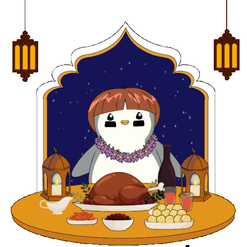 Feast Dinner Sticker - Feast Dinner Ramadan Stickers