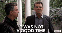 It Was Not A Good Time Peter Gallagher GIF