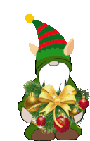 Elf Gnome Sticker - Elf Gnome Christmas Stickers