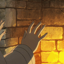 Fireplace Frieren GIF - Fireplace Frieren Frieren Beyond Journey'S End GIFs