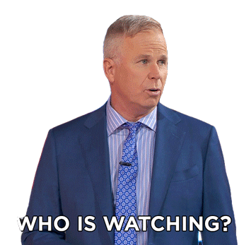 Who Is Watching Gerry Dee Sticker - Who Is Watching Gerry Dee Family Feud Canada Stickers