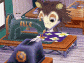 Sable Animal Crossing GIF - Sable Animal Crossing Sewing GIFs