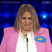 No Amy GIF - No Amy Family Feud Canada GIFs