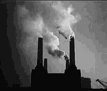 factory chimney powerstation smoke pollution