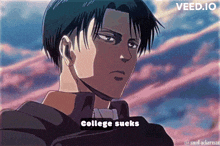 College Sucks College Sucks Levi GIF