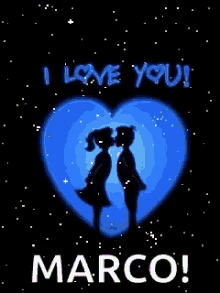 I Love You Marco Kiss GIF - I Love You Marco Kiss Glitetry GIFs