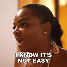 I Know It'S Not Easy Brooke Bailey GIF - I Know It'S Not Easy Brooke Bailey Basketball Housewives GIFs