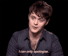 I Can Only Apologise Sorry GIF - I Can Only Apologise Sorry Joey Batey GIFs