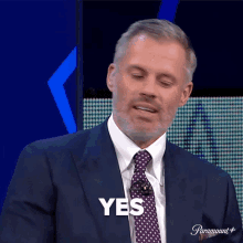 Yes Jamie Carragher GIF - Yes Jamie Carragher Uefa Champions League GIFs