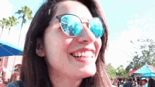 Mica Suarez Sunglasses GIF - Mica Suarez Sunglasses Happy GIFs