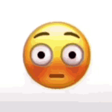 Flushed Emoji Blush Emoji GIF - Flushed Emoji Blush Emoji GIFs