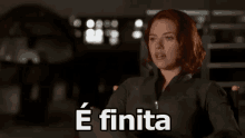 Vedova Nera Natasha Romanoff Scarlett Johansson E' Finita Avengers GIF