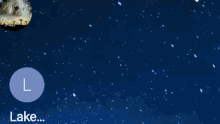 Starry Night Lake GIF - Starry Night Lake Stars GIFs