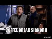 Coffee Break GIF - Coffee Break Iulio GIFs