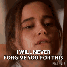 I Will Never Forgive You For This Juliette Fairmont GIF - I Will Never Forgive You For This Juliette Fairmont First Kill GIFs