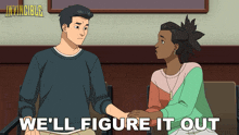 We'Ll Figure It Out Together Amber Bennett GIF - We'Ll Figure It Out Together Amber Bennett Mark Grayson GIFs