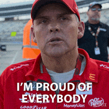I'M Proud Of Everybody Bootie Barker GIF - I'M Proud Of Everybody Bootie Barker Nascar Full Speed GIFs