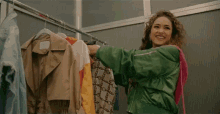 Checking Outfits Choosing GIF - Checking Outfits Choosing Happy GIFs