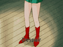 Despair Ranma Cheerleader GIF - Despair Ranma Cheerleader Depression GIFs