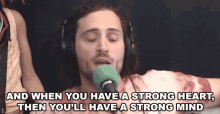 When You Have A Strong Heart Then Youll Have Strong Mind Blake Webber GIF - When You Have A Strong Heart Then Youll Have Strong Mind Strong Mind Strong Heart GIFs