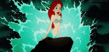 The Little Mermaid Mermaid GIF