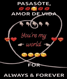 Youre My World Love You GIF - Youre My World Love You Heart GIFs