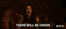 There Will Be Order Michelle Gomez GIF - There Will Be Order Michelle Gomez Lilith GIFs