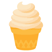 soft ice cream food joypixels milk based ice cream waffle cone