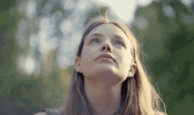 Kristine Froseth Looking Up GIF - Kristine Froseth Looking Up Alaska Young GIFs