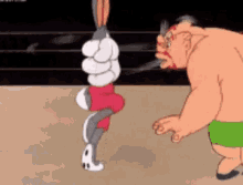 Bugs Bunny Punch GIF