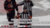 Every Player On The Ice Ten Minute Misconduct GIF