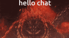Hello Chat Godzilla GIF - Hello Chat Godzilla Singular Point GIFs