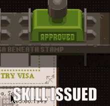 Certificate Skill Issue GIF