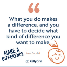 Make A Difference Quote GIF - Make A Difference Quote Jane Goodall GIFs
