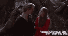 Princess Bride Rodents Of Unusual Size GIF - Princess Bride Rodents Of Unusual Size What GIFs