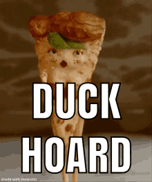 duck hoard duckhoard pizza