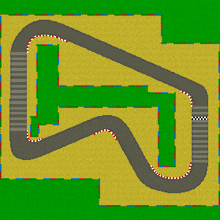 Snes Mario Circuit 1 Map GIF