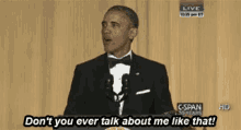 Obama Talkshit GIF - Obama Talkshit Dontevertalkaboutme GIFs