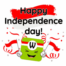 celebrate independence day happy indonesia
