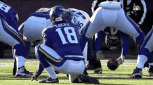 Blair Walsh Missed Field Goal Laces Out GIF - Viking Football Blair GIFs