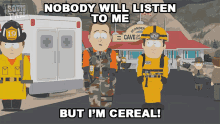 nobody will listen to me but im cereal al gore south park s10e6 manbearpig
