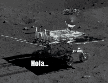 Yuku Lander En La Luna GIF - Hola Luna China GIFs