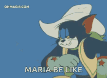 Maria Be Like Tom And Jerry GIF - Maria Be Like Tom And Jerry Tobacco GIFs